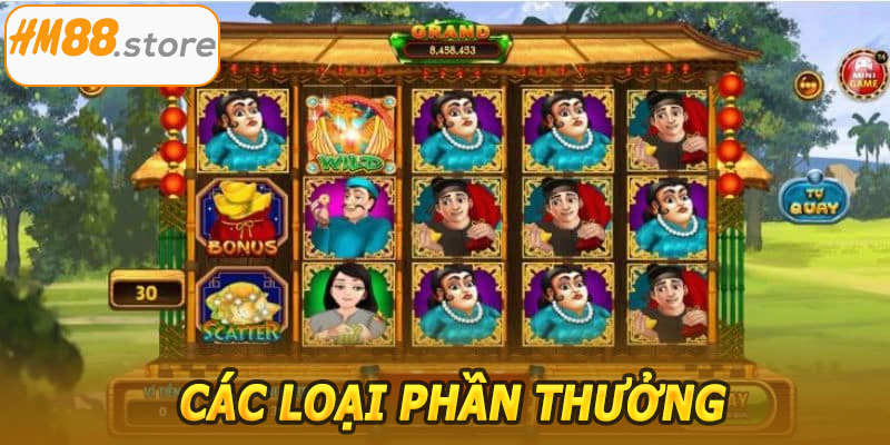 Các loại phần thưởng trong Ăn Khế Trả Vàng